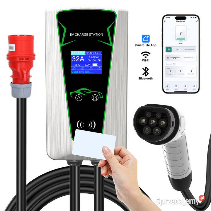 Stacja ładowania WALLBOX 22kW Type 2 z kartami Gorzów Wielkopolski