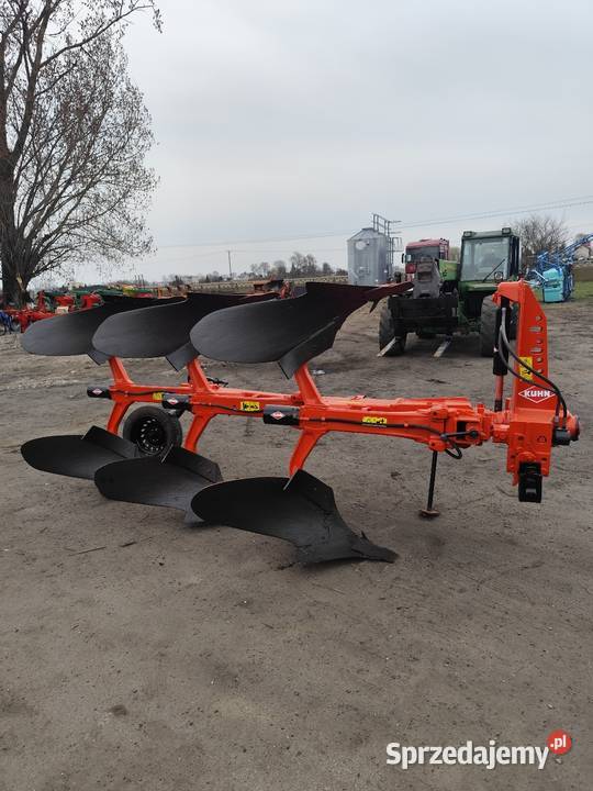 Pług obrotowy Kuhn 3 skibowy zabezpieczenie Pługi Żychlin