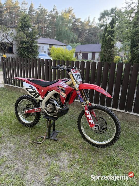 Cross Honda Crf 450R 2019r wtrysk rozrusznik