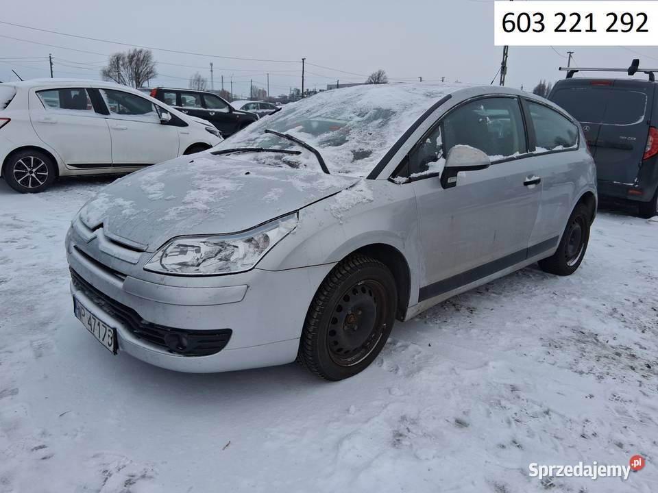 Citroen C4 2006 16 benzyna uszkodzony Ogrodzieniec