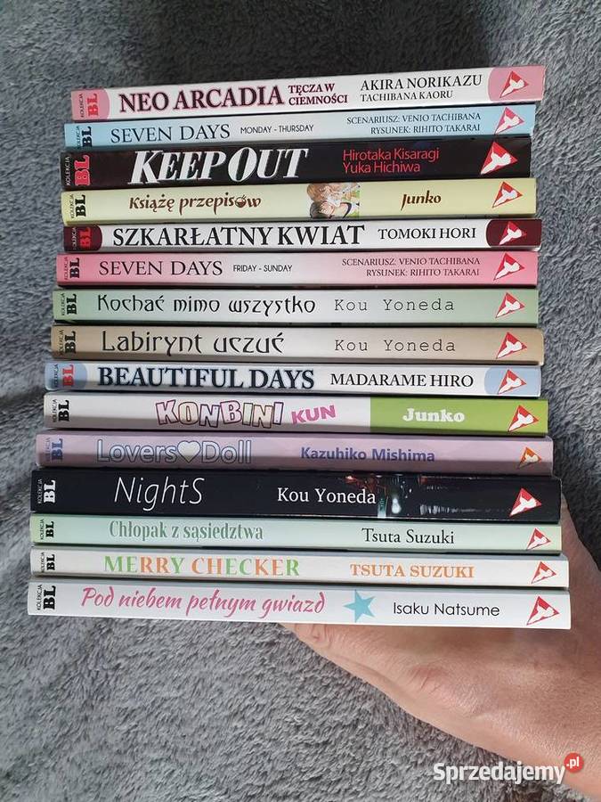 Kolekcja BL zestaw 15 tomów MANGA Komiksy