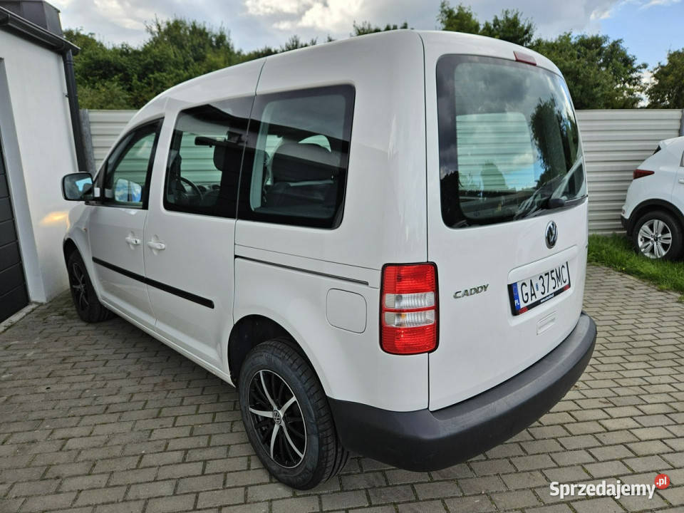 Volkswagen Caddy 20 MPi 109 benzyna NOWY GAZ LPG Gdynia