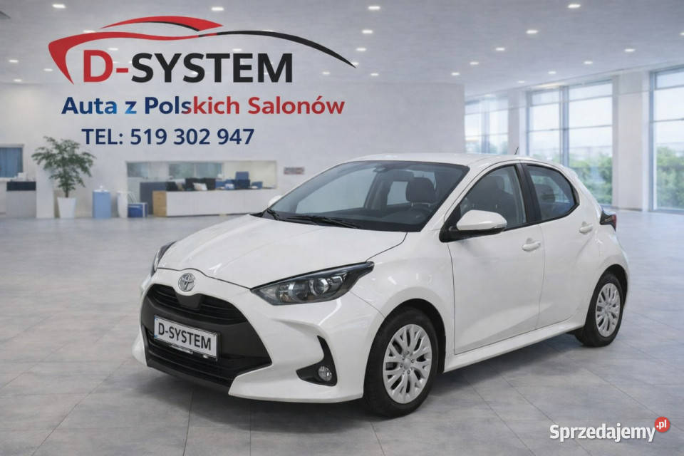 Toyota Yaris Yaris Salon Polska 1Właściciel czujnik zmierzchu Białystok