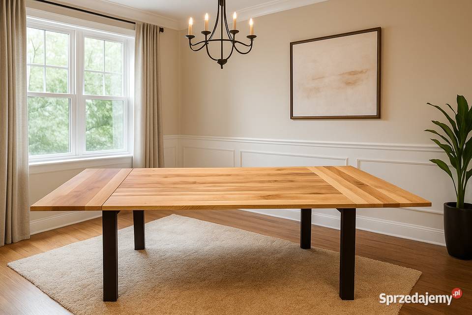 Stół Dębowy LOFT 100 Lite Drewno Różne Wymiary Kraków