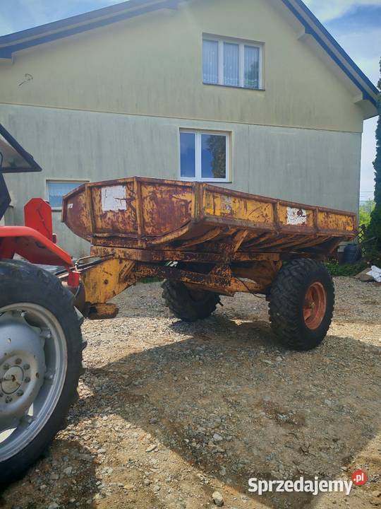 Przyczepa wywrotka przyczepa budowlana wozidło Grabków