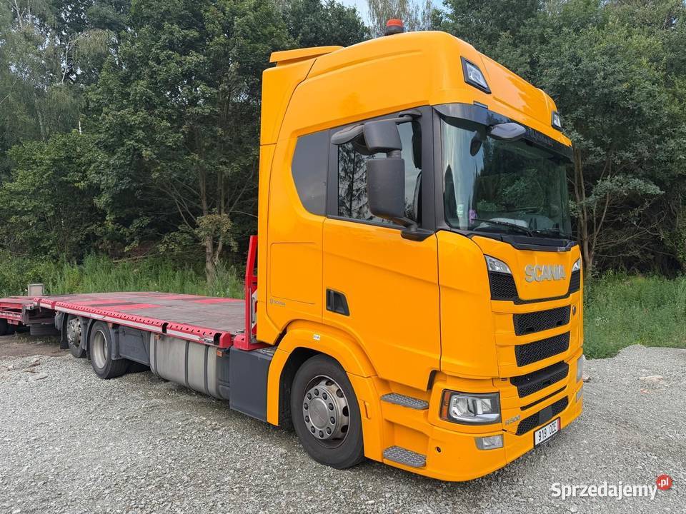 Samochód Ciężarowy Scania 500R Przyczepa Nowa Ruda