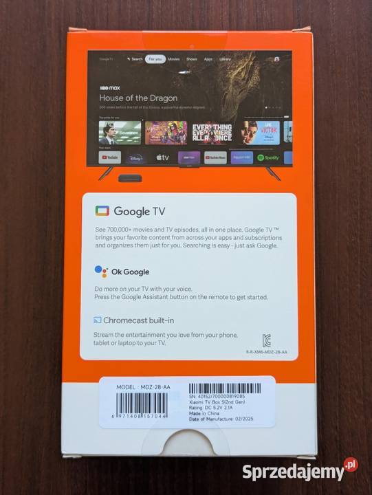 Xiaomi MiBox gen2 Ksawerów sprzedam