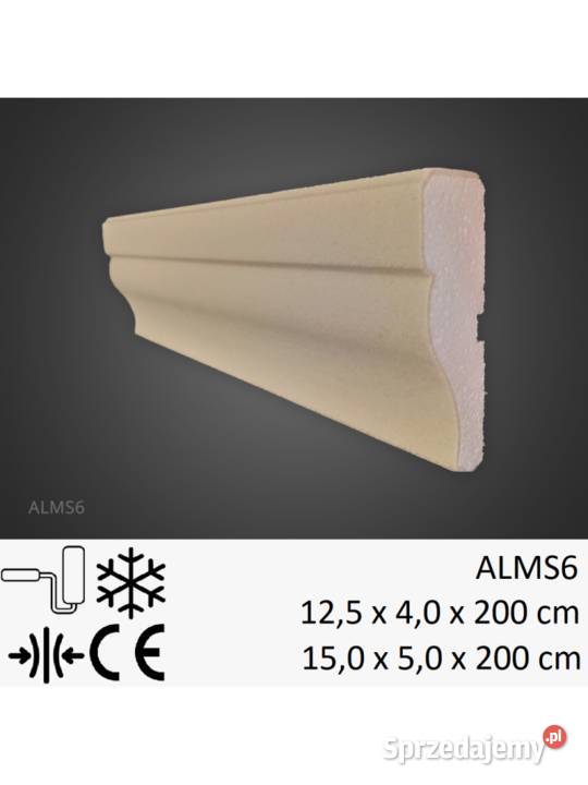 Sztukateria elewacyjna listwy okienne bonie Gorzów Wielkopolski sprzedam