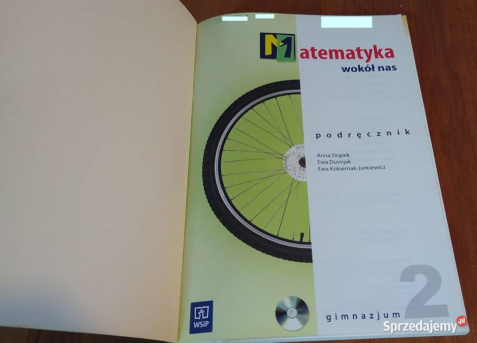 Matematyka wokół nas gimnazjum 2 podręcznik matematyka Gdańsk