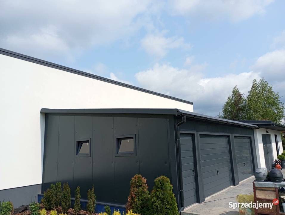 Garaż z płyt warstwowej na wymiar łódzkie Piotrków Trybunalski sprzedam