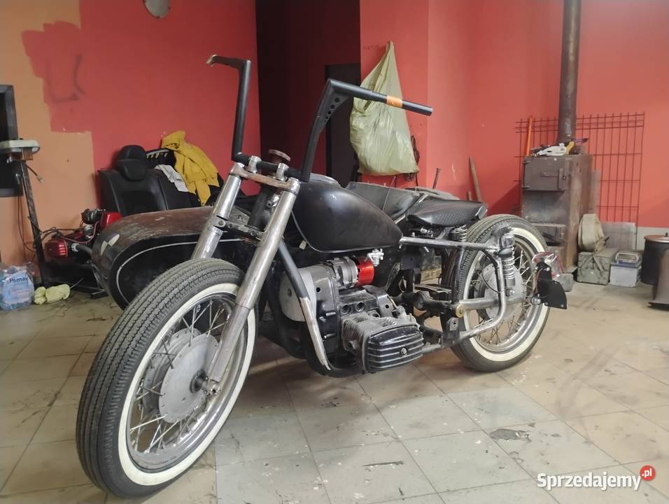Dniepr bobber custom dokumenty mnóstwo nowych 650cm3 Tresta