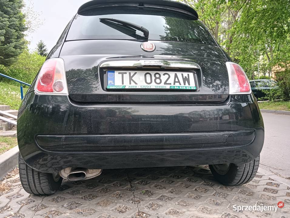 Fiat 500 12 benzyna klima 2008 nowe części lubelskie Zamość
