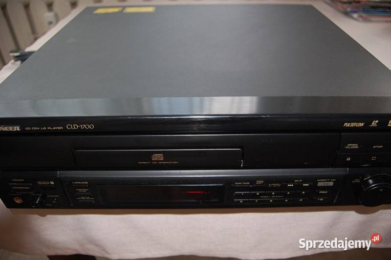 LASER DISC PIONEER CLD 1700 Audio Legnica