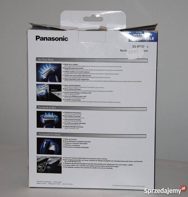 Golarka Panasonic ESRT37 CAŁKOWICIE NOWA wielkopolskie Trzcianka