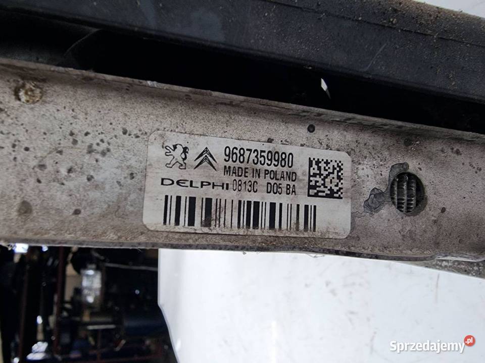 CHŁODNICA WODY CITROEN C5 II 9687359380