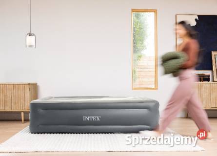 Dwuosobowy Materac Dmuchany 152x203x46 łóżko Poznań sprzedam