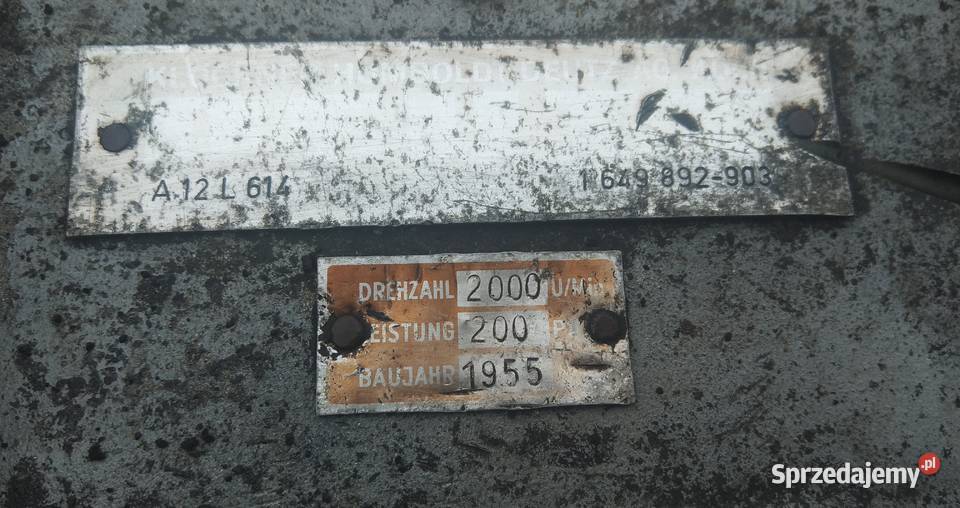 Silnik DEUTZ A 12L 614 A12L614 12 cylindrów147 Kielce