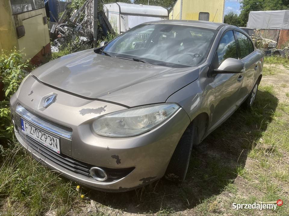 Renault fluence Rok produkcji 2010 lubuskie