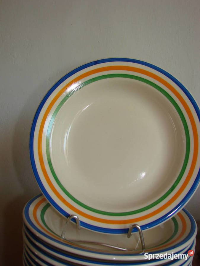 Romania talerz obiadowy PRL pomorskie Pruszcz Gdański sprzedam