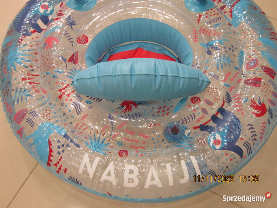 Kółko pompowane dziecka z siedzeniem i uchwytami Pozostałe Warszawa