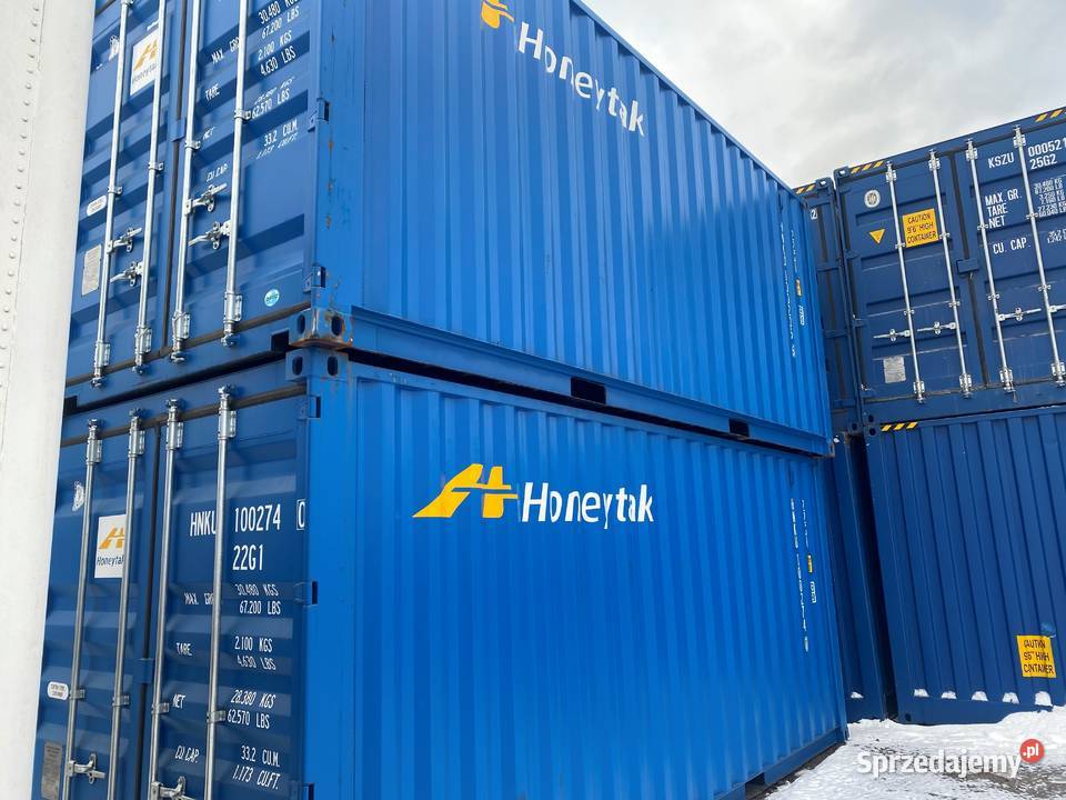 Kontener morski magazynowy budowlany 20 DV NOWY Magazynowanie Warszawa