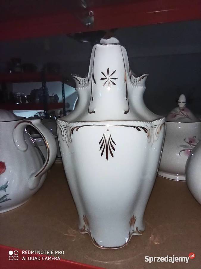 Dzbanek C T Do czekolady Sygnatura z lat 1909 Gdańsk