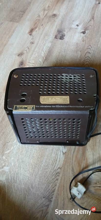 Radio lampowe firmy Philips Kraków