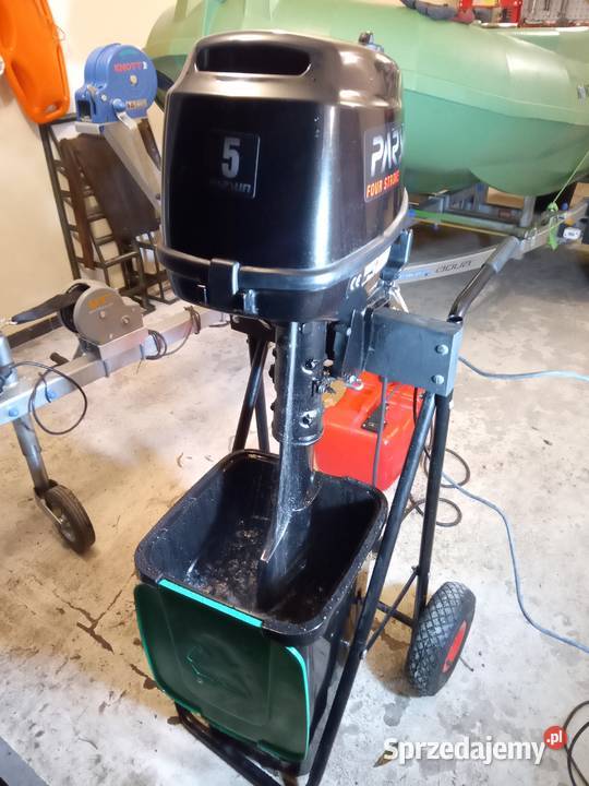 Silnik Parsun 5 2 letni pierwszy właściciel śląskie Cieszyn