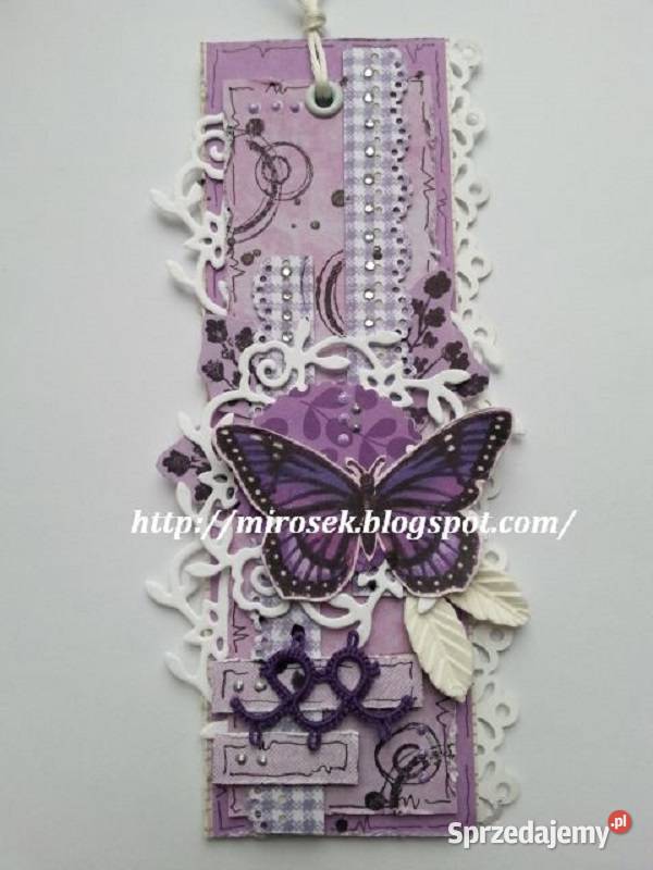 Zakładka zakładki do książki handmade ręcznie Łódź