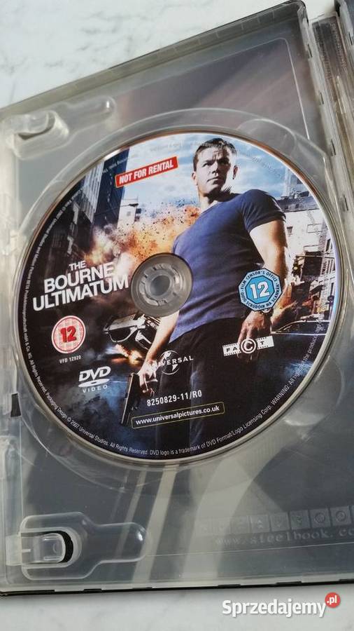 The Ultimate Bourne Collection Matt Damon 3dvd pełne Puławy