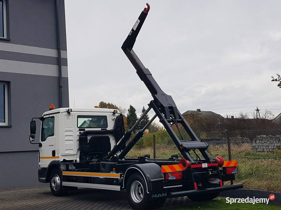 MAN TGL 12220 HAKOWIEC 4x2 KLIMA HAKOWIEC DO pierwszy właściciel śląskie
