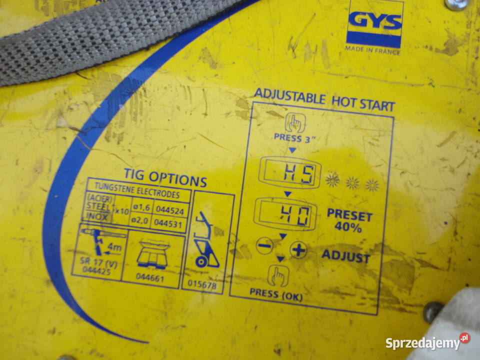 Spawarka spawarka inwertorowa Gysmi 165 MMA świętokrzyskie Sandomierz