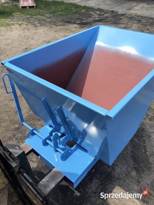 Kontener samowyładowczy pojemnik na odpady 05 m3 Niedrzew Pierwszy