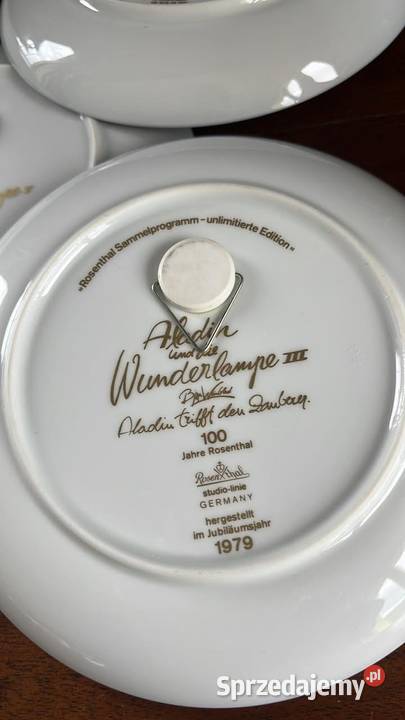 Talerzyk Rosenthal Bjorn Wiinblad Z serii Gdańsk sprzedam