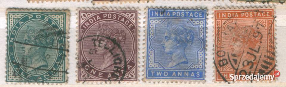 Indie Brytyjskie Mi 31b 33a 35a 36b kas 188288 Gliwice