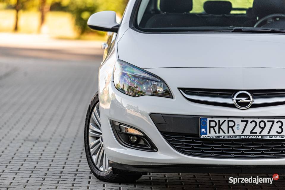 Opel Astra automat 2015r tempomat Zalesie