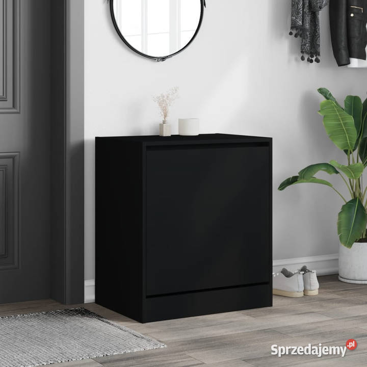Szafka na buty czarna 60x42x69 materiał mazowieckie Warszawa
