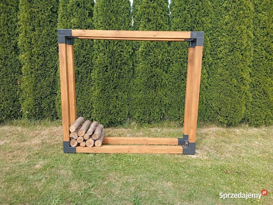Stojak na drewno opałowe drewutnia 200x44x180 sprzedam