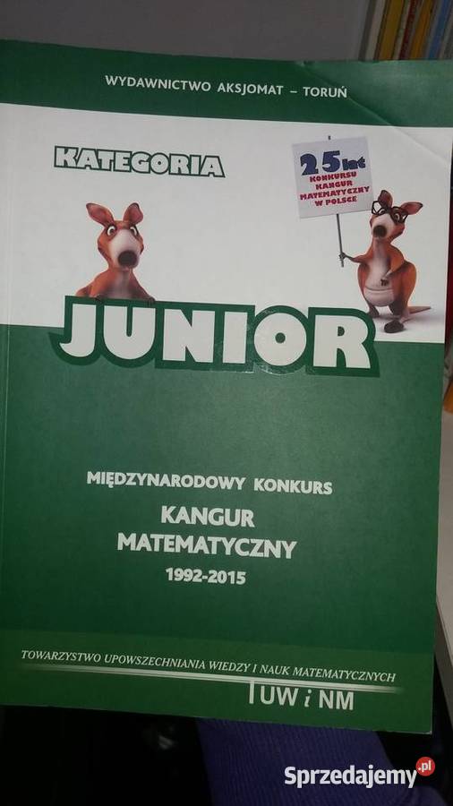junior matematyczny aksjomat antykwariat książki mazowieckie
