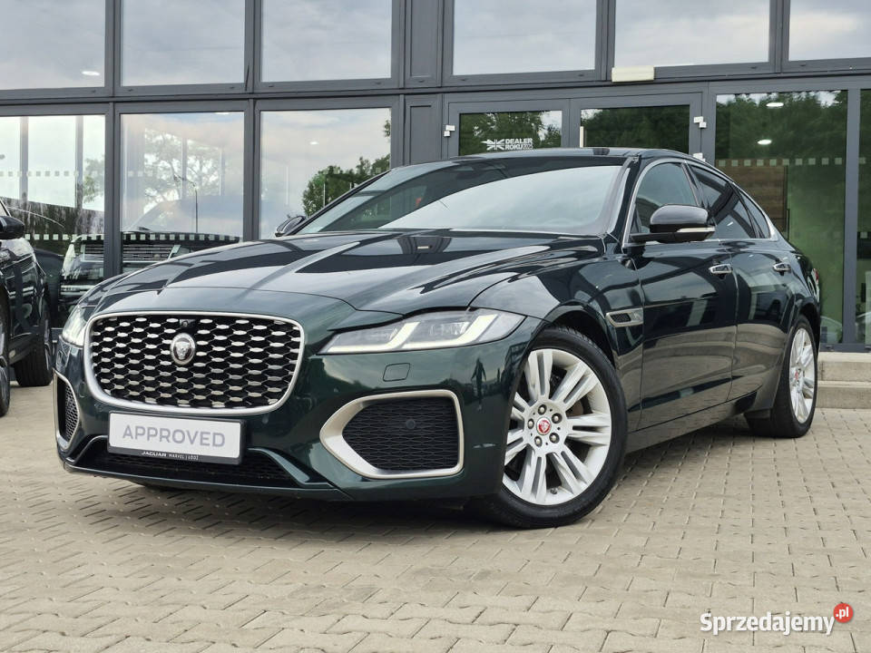 Jaguar XF Jaguar XF 20D I4 204 AWD HSESalon podgrzewane fotele Łódź