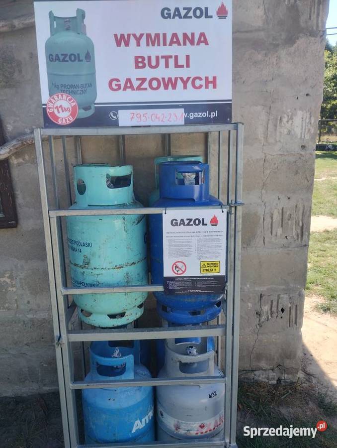 Wymiana i sprzedaż butli gazowych propanbutan lubelskie Kanie-Stacja