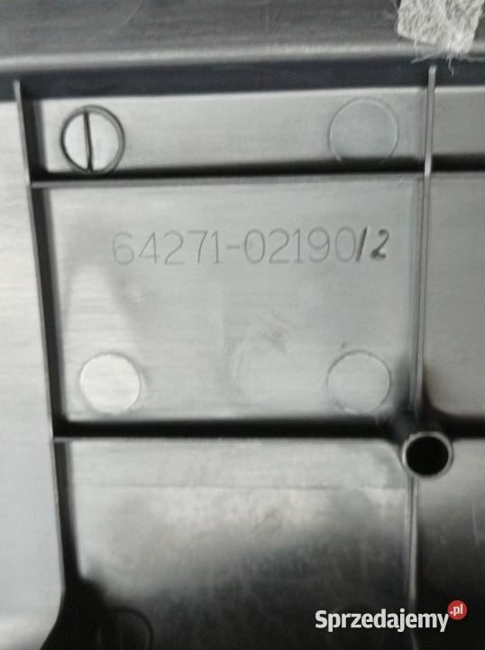 OSŁONA PROGU BAGAŻNIKA PASA TYŁ KPL E16 E17 E18