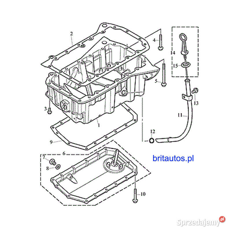 KOREK MAGNETYCZNY MISKI OLEJOWEJ Z PODKŁADKĄ Poznań