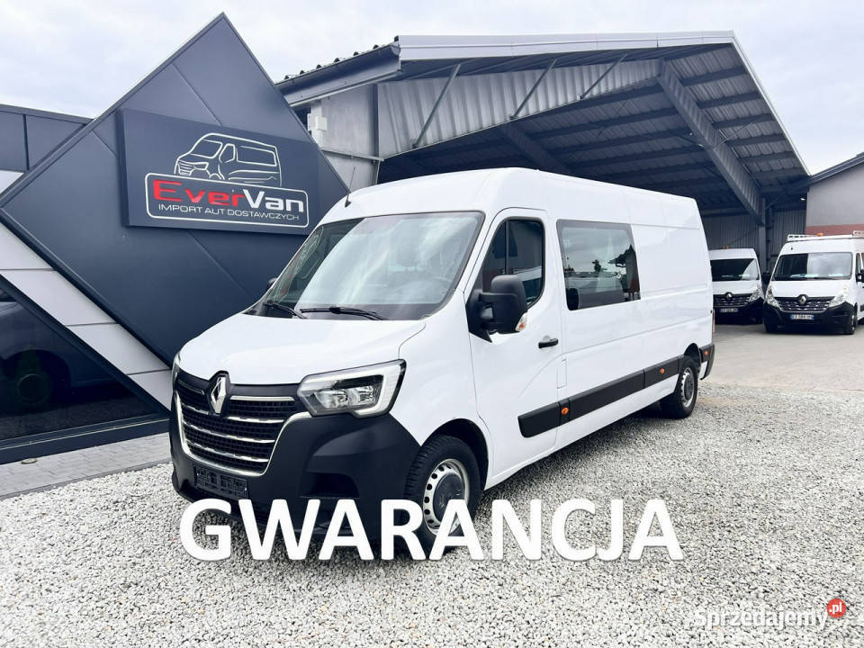 Renault Master L3H2 7 osobowy brygadówka lift Warszawa