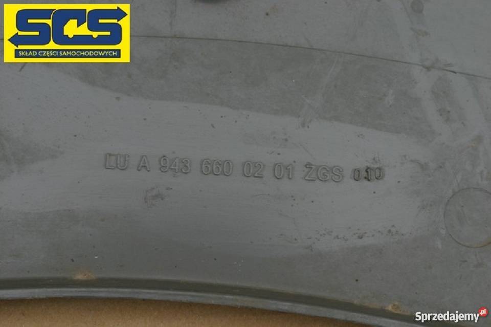 MERCEDES ACTROS MP2 MP3 MASKOWNICA BŁOTNIKA lubuskie Bieleń