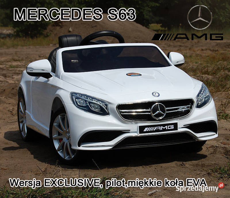 MERCEDES S63 AMG LICENCJA MIĘKKIE KOŁA EVA FULL Toruń