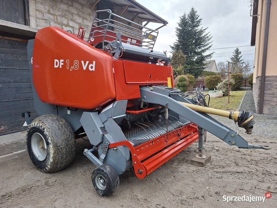 Prasa rolująca Unia Famarol DF 18VD Owijanie sznurkiem małopolskie Dąbrowa Tarnowska