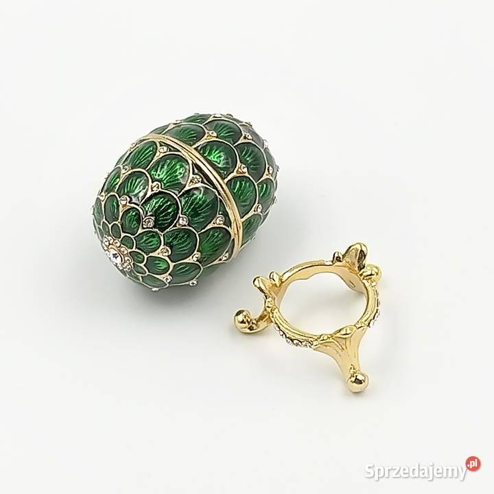 Jajko jajo faberge pojemniki szkatułka Zawiercie sprzedam