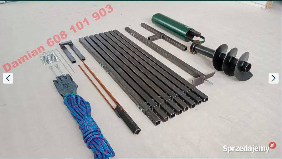 Wiertnica ręczna do studni 9metrów 180mmdodatki Wierzbica Górna