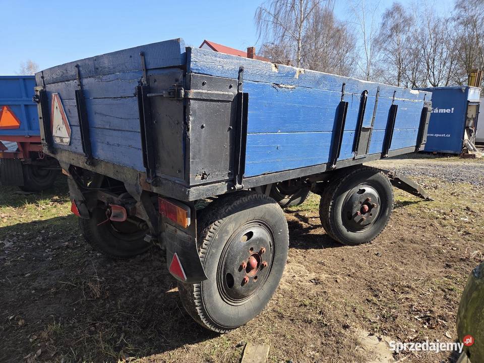 Przyczepa rolnicza 35t sztywna nieuszkodzony Złoczew